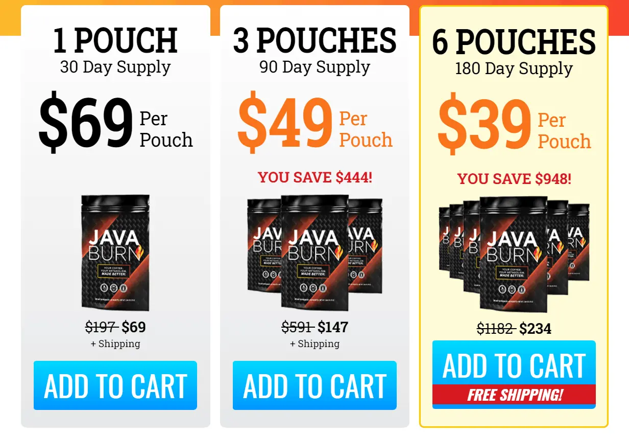 Java Burn price